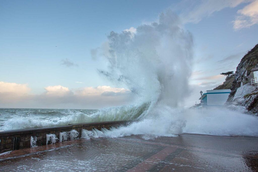 Tempête Ciara à Granville – Manche – Normandie